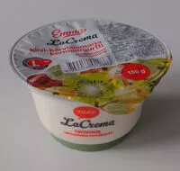Mängden socker i LaCrema Kiivi-Karvisaismarjakermajogurtti