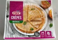 Mängden socker i Crepes