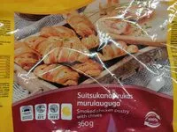 Mängden socker i Smoked chicken pastry with chives