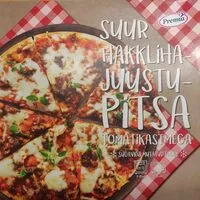 Mängden socker i Suur hakkliha-juustupitsa tomatikastmega