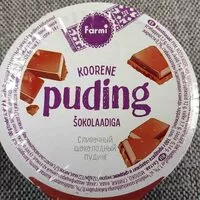 Mängden socker i Koorene puding šokolaadiga