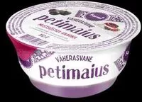 Mängden socker i Petimaius (mustsõstra-vaarika)