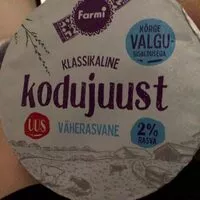 Mängden socker i Kodujuust