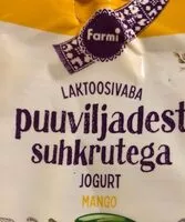 Mängden socker i Mango jogurt