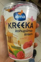 Mängden socker i Kreeka kohupiima-krem