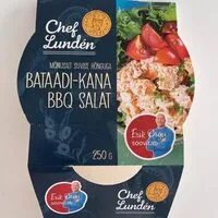 Mängden socker i Bataadi-kana BBQ salat