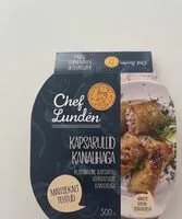 Mängden socker i Kapsarullid kanalihaga