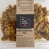 Mängden socker i Toortatrapada kiker-hernestega