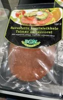 Mängden socker i Vegan salami slices