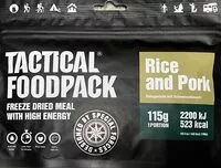 Mängden socker i Rice and Pork