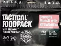 Mängden socker i Crunchy Muesli with Strawberries