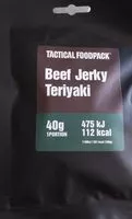 Mängden socker i Beef Jerki teriyaki
