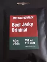Mängden socker i Beef jerky original