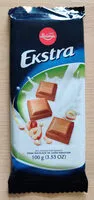 Mängden socker i Piena šokolāde ar lazdu riekstiem