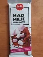 Mängden socker i Mad milk chocolate