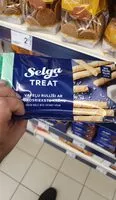 Mängden socker i Vaflių ritinėliai su kokosų įdaru