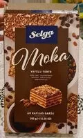 Mängden socker i Selga Moka vafer cake