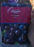 Mängden socker i Blueberries in black chocolate