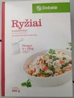 Mängden socker i Dobelė ryžiai