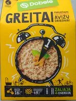 Mängden socker i Greitai paruošiami avižiniai dribsniai