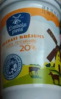 Mängden socker i 20% skābais krējums