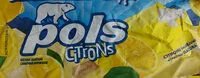 Lemon ice cream in lemon coating Pols