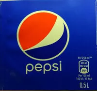 Mängden socker i Pepsi cola