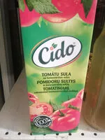 Mängden socker i Tomato juice