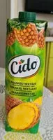 Mängden socker i Cido pineapple nectar