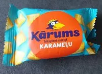 Mängden socker i Kārums - Biezpiena sieriņš karameļu