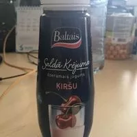Mängden socker i Saldā krējuma dzeramais. jogurts