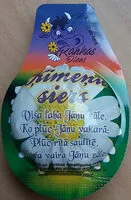 Mängden socker i Ķimeņu siers