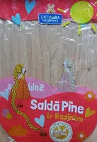 Mängden socker i Saldā pīne ar rozīnēm