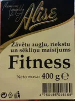 Mängden socker i Žāvētu augļu, riekstu un sēkliņu maisījums Fitness