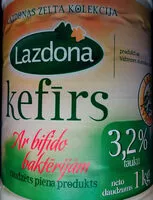 Mängden socker i 3.2% kefīrs