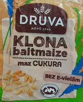 Mängden socker i Klona baltmaize