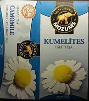 Mängden socker i Kumelīšu tēja, 20 maisiņi