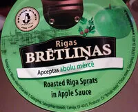 Mängden socker i Rīgas brētliņas apceptas ābolu mērcē