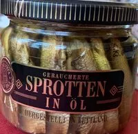 Mängden socker i Sprats fumés à l'huile