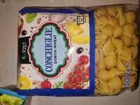 Mängden socker i Conchiglie Durum Wheat