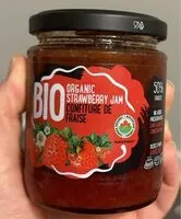 Mängden socker i Bio organic strawberry jam