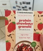 Mängden socker i Protein Strawberry Granola