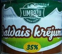 Mängden socker i 35% saldais krējums