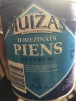 Mängden socker i Muizas