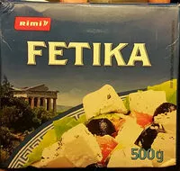 Mängden socker i Salātu siers Fetika