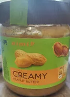 Mängden socker i Creamy peanut butter