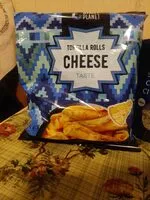 Mängden socker i Tortilla Rolls with cheese