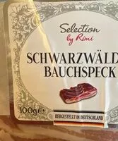 Mängden socker i Schwarzwälder bauchspeck