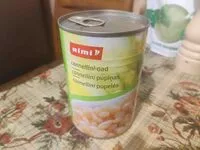 Mängden socker i Cannelli pupelės