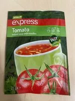 Mängden socker i Tomato instant soup with noodles